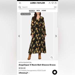 NWT Buffalo David Bitton Maxi Dress